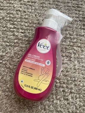 Gel Cream Sensitive Hair Remover for Legs & Body – Pink